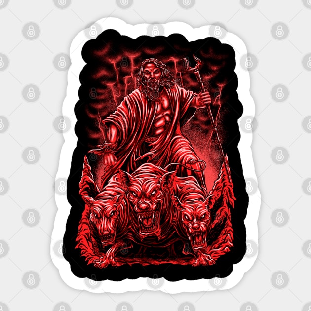 Hades Sticker by Johanrahadi